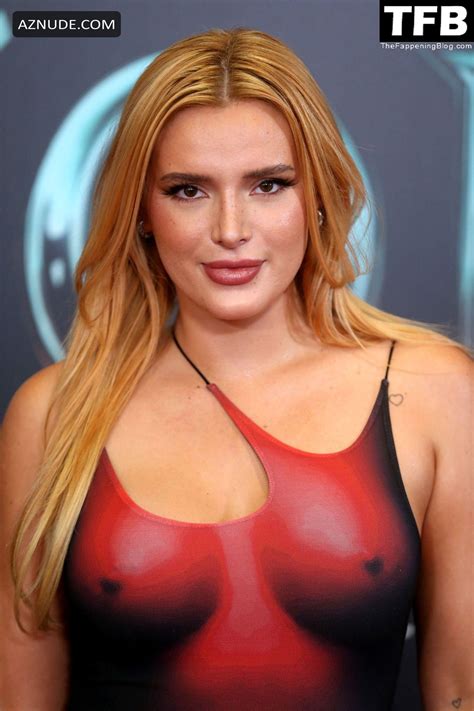 Bella Thorne Sexy Seen Flaunting Her Hot Body In A Tight Stunning Dress At The Morbius Screening