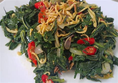 Resep Tumis Daun Singkong Oleh Hesti Puspaya Tutik Cookpad