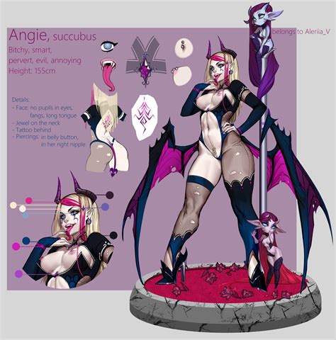 My OC Angie Reference By LeraPI Hentai Foundry