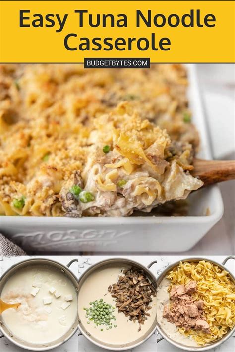 Tuna Noodle Casserole No Canned Soup Budget Bytes Baked Bbq Chicken Breast Recipe Bbq