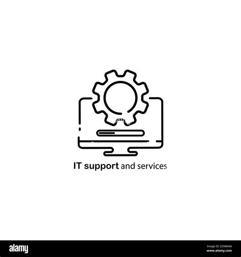 Soporte T Cnico Icono De Servicio De Reparaci N De Equipos Vector