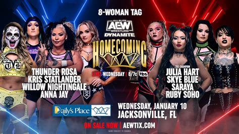 Backstage News Ahead Of Tonights Aew Dynamite Homecoming Mercedes