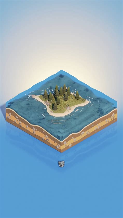 Low Poly Nature Scene 03 Risometric