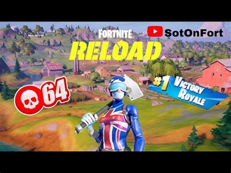 Fortnite Reload WORLD RECORD 64 Kills YouTube