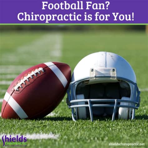 Football Fan Chiropractic Is For You Shields Chiropractic