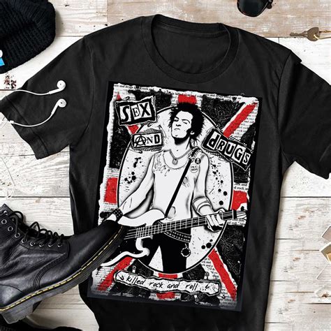 Camiseta Algodão Unissex Sex Pistols Camisa Sex Pistols 100 Algodão Shopee Brasil