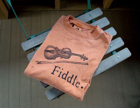 Fiddle Musician Shirt Yam Color
