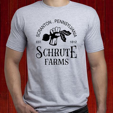 Schrute Farms T Shirt Dwight Schrute T Shirt Beets Tshirt Beet Farm