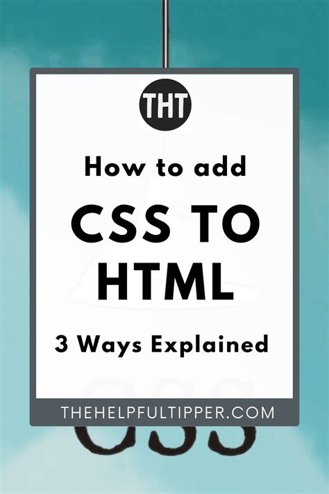 How Do You Add CSS To HTML How Can You Style Your HTML Content This