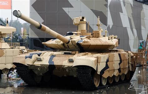 Wallpaper MBT, T-90 MS, UVZ, Russian weapons, exhibition of arms images ...