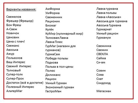 Оригинальные Названия Магазинов — Каталог интернет магазинов
