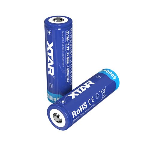 Akumulator Xtar 21700 3 7V Li Ion 4000mAh Z Zabezpieczeniem Sklep