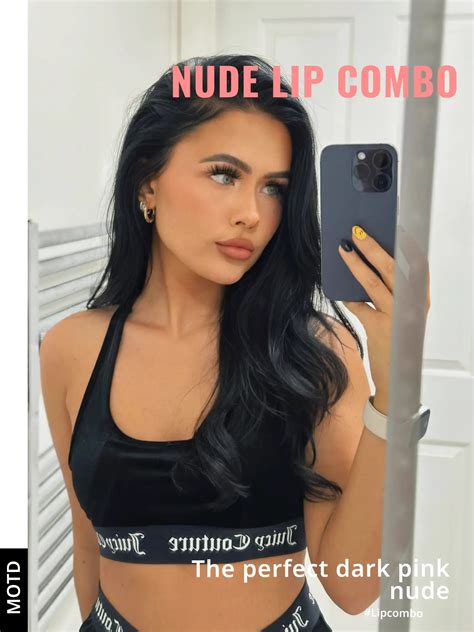 Dark Pink Nude Lip Combo Gallery Posted By Itssabrinaaa Lemon