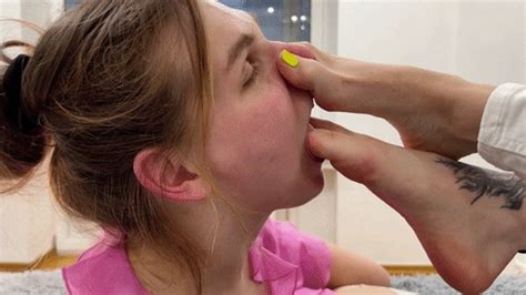 Toe Sucking And Feet Licking Double Lesbian Domination Mp Hd P Petite Princess Femdom