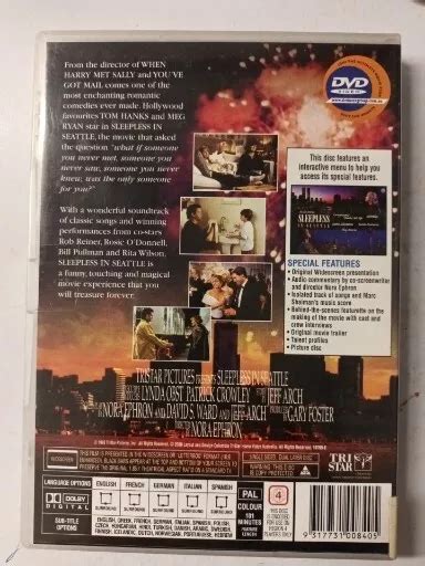 Sleepless In Seattle Dvd Movie Collector S Edition Region Pal Df