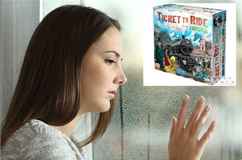 Создать мем "задумчивая девушка, настольные игры, тикет ту райд игра ...