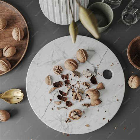 premium photo white vase   table