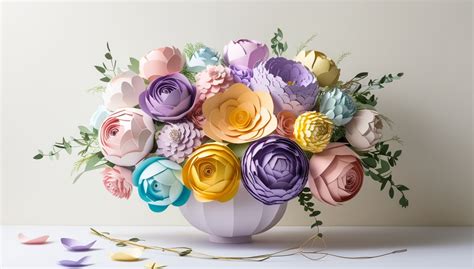 How to Make a Paper Flower Bouquet: DIY Guide for Stunning Arrangements ...