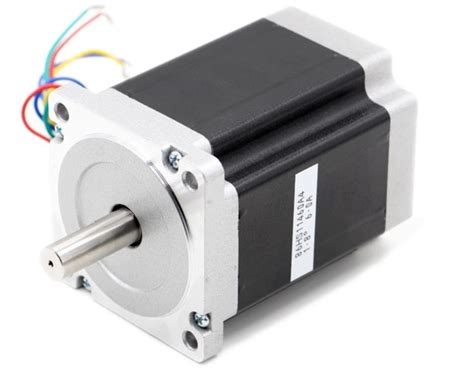 Шаговый двигатель NEMA34 86x114мм, вал 14мм, 6А - купить с доставкой по ...