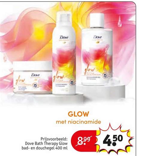 Dove Bath Therapy Glow Bad En Douchegel Ml Aanbieding Bij Kruidvat