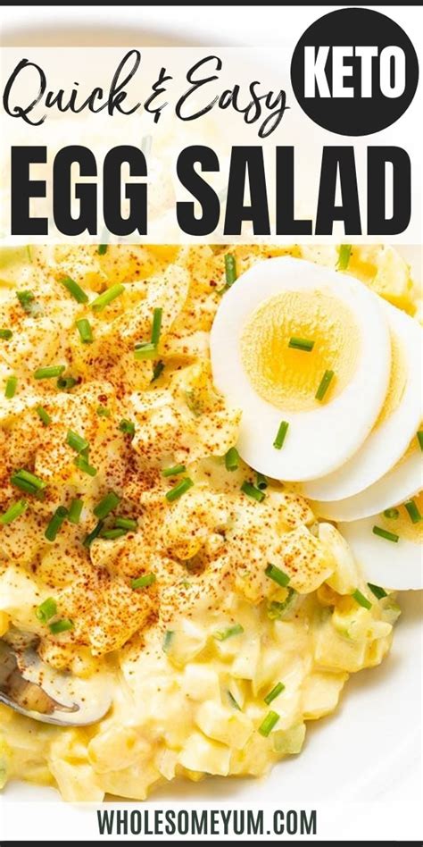 Easy Keto Egg Salad Recipe