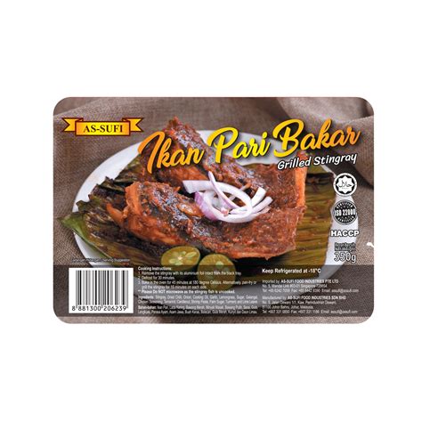 As Sufi Ikan Pari Bakar 350 G Al Barakah Health And Beauty Mart