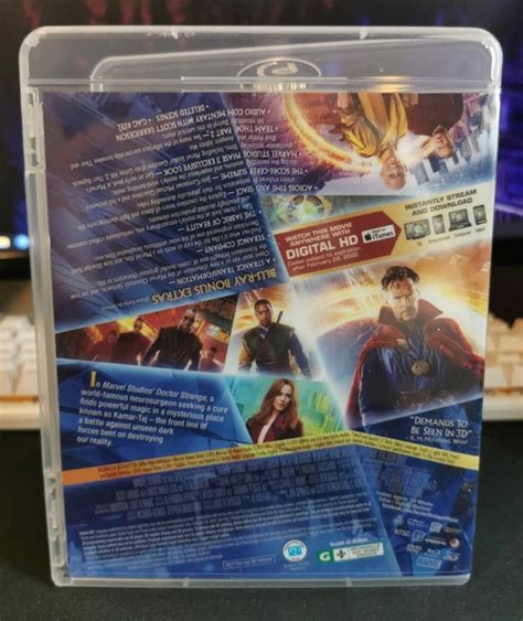 doctor strange  blu raydvd  tested marvel rare