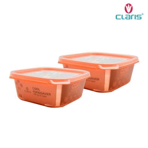 Jual Whs Claris Kotak Makan Plastik Sq Foodsaver Tempat Makan