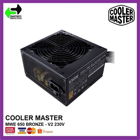 COOLER MASTER MWE 650 BRONZE - V2 230V 80 PLUS MPE-6501-ACABW-BUS POWER ...