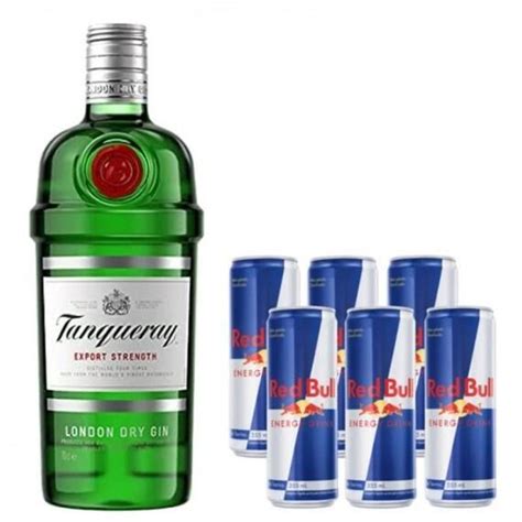 Comprar Combo Gin Tanqueray Ml Red Bull Lata A Partir De R