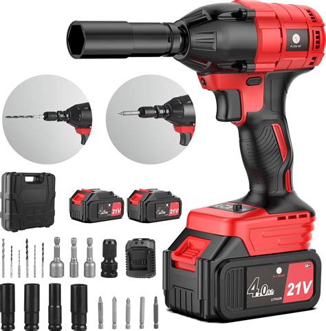 Bauer 63629 20 Volt Hypermax Lithium Ion 12 Inch Impact Wrench With Led Light Tool Only