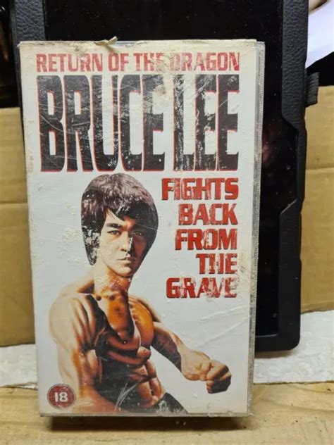 Return Of The Dragon Bruce Lee Vhs Video Small Box M I A Video