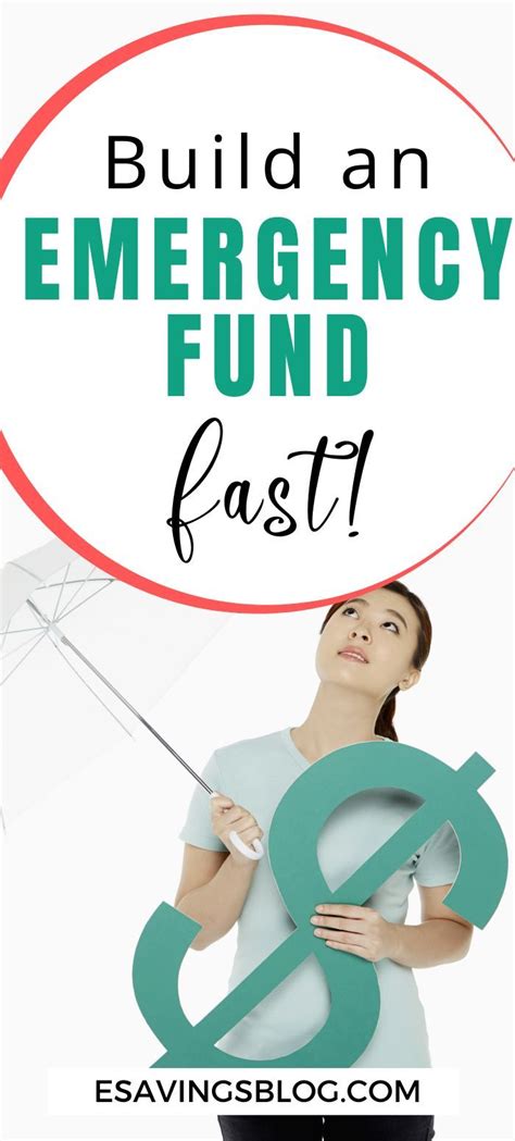 How To Build An Emergency Fund Fast Emergency Fund Emergency Fund