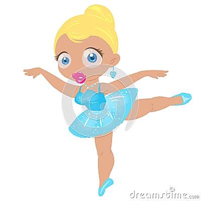 Ballerina Cartoon Girl Blonde Cartoon CartoonDealer 91504574