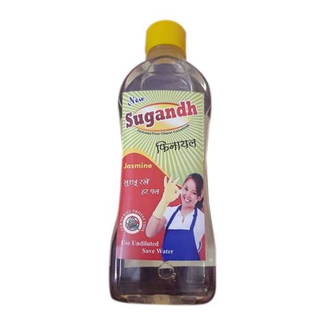 Sugandh Transparent Jasmine Concentrate Liquid Phenyl Bottle