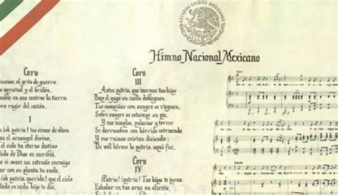 Himno Nacional Mexicano ¿de Cuánto Es La Multa Por Cantar Las Estrofas Prohibidas El