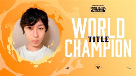 TFT Tenemos nuevo campeón del mundo Japón es representado por Title