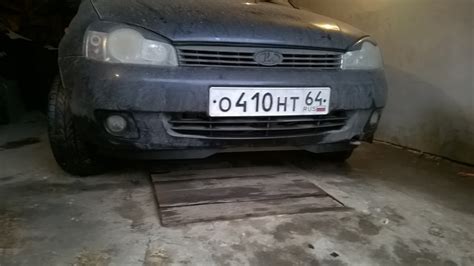 Юбка от приоры SE + установка очечников. — Lada Калина седан, 1,6 л ...