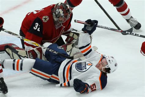 Oilers win streak snapped in shutout loss at Arizona | CTV News