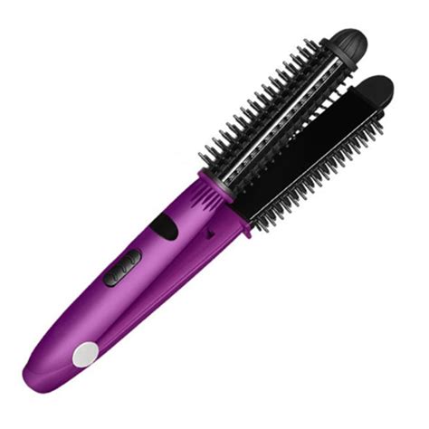 Ionic Styler Pro Ceramic Hot Brush Flat Iron Hair Styler Shopee