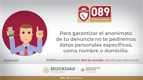 Sesnsp Lanza Campaña De Difusión Del Número Nacional De Denuncia