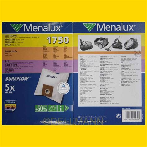 Menalux 1750 Staubsaugerbeutel - Dellmann OnlineShop