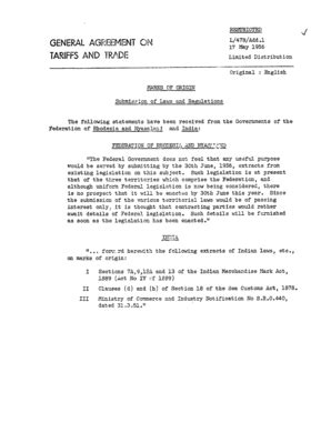 Fillable Online Wto Federation Of Rhodesia And Nyasalandpolitical