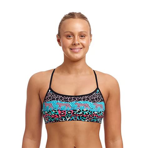 Funkita Top De Bikini Swim Crop Multicolor Swiminn