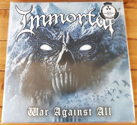 Immortal War Against All 2023 Blue Transparent Vinyl Discogs