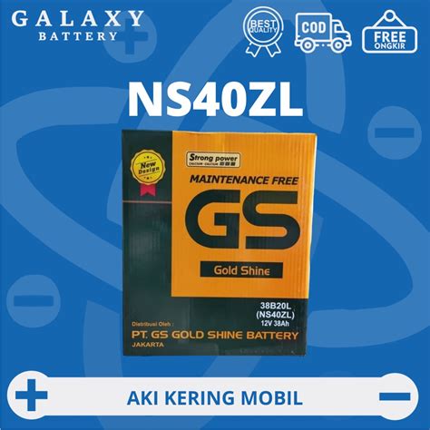 Jual Aki Gs Mobil Suzuki Karimun Karimun Estilo Ns Zl Kering Mf