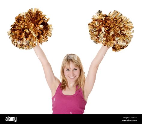 Blonde Cheerleaderin Fotos Und Bildmaterial In Hoher Aufl Sung Alamy