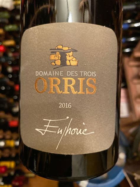 2016 Domaine des Trois Orris Côtes du Roussillon Euphorie France