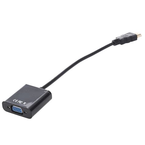 Adaptor Hdmi La Vgaaudio Negru Emagro