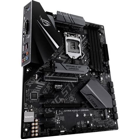 ASUS Republic Of Gamers Strix H370 F ROG STRIX H370 F GAMING B H